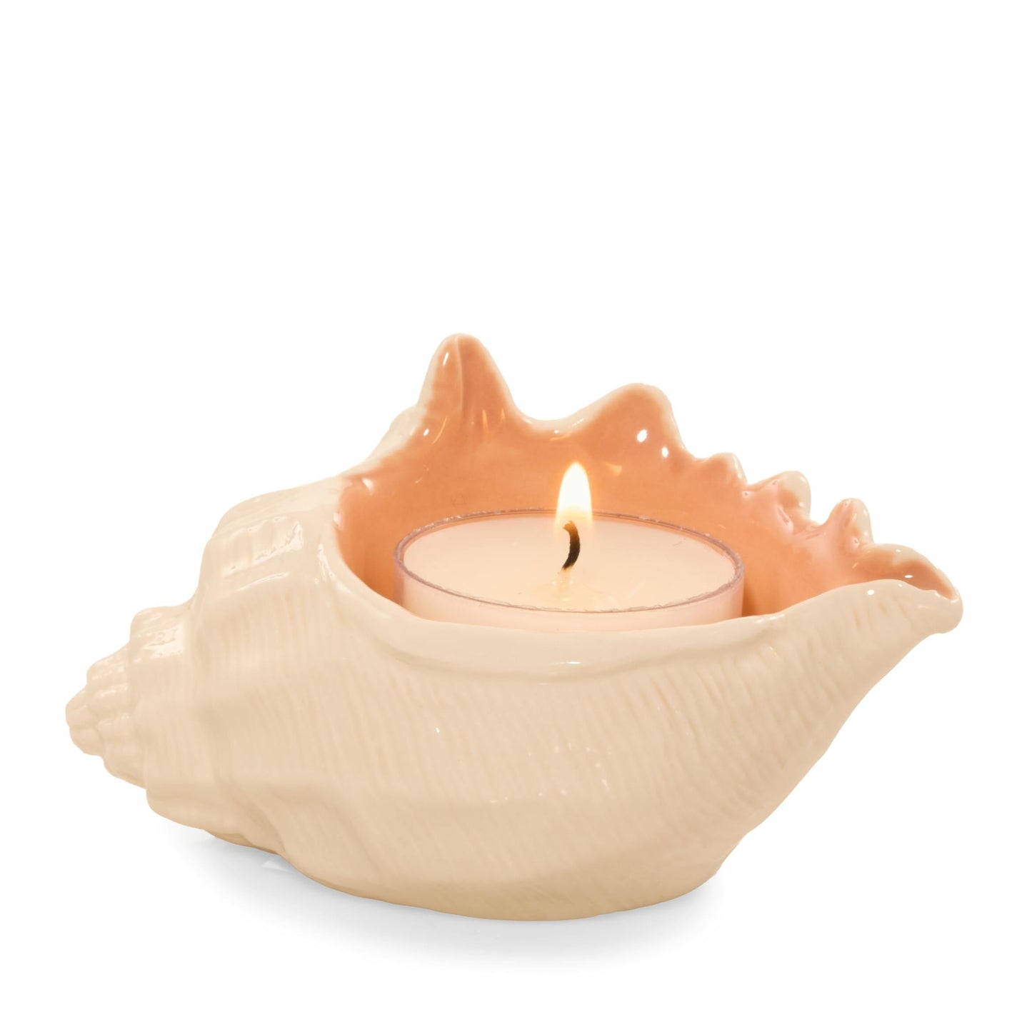 Seashell Tea Light Candle Holder 5C4O