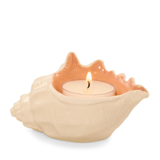 Seashell Tea Light Candle Holder 5C4O