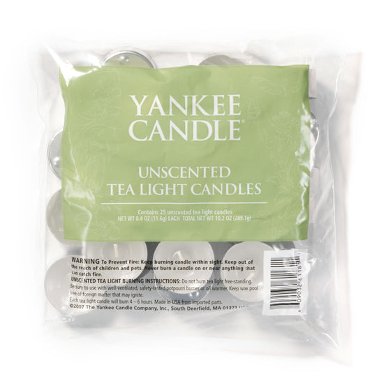 Unscented Tea Light Candles EKFQ